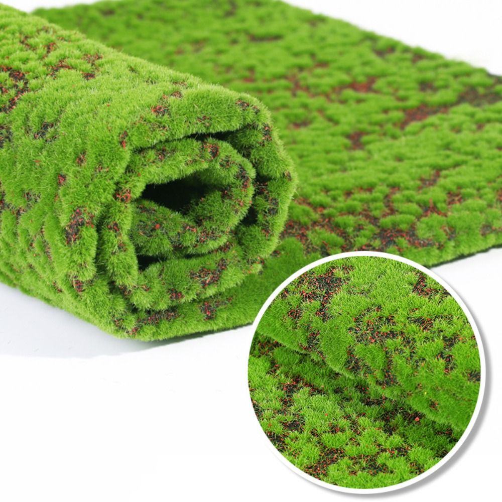 DIYフェイクモスグラスターフ耐久性のある永遠の生命シミュレ - Preserved Moss Sheet のレビューと価格