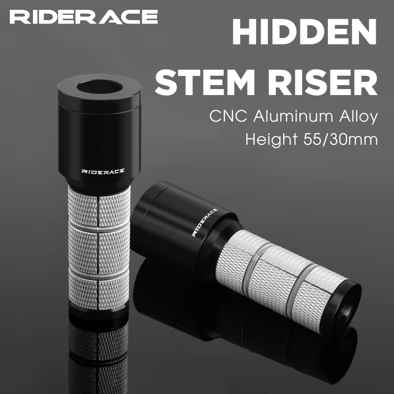 自転車ステムエクステンダー 高さ調整ライザー アルミ合金製  - Stem Extender Tube のレビューと価格