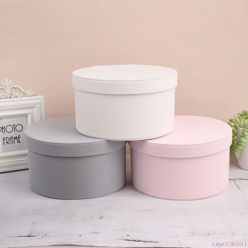 ベルベットラウンドフラワーボックスギフトボックス新鮮な本物の - Florist Flower Supply のレビューと価格