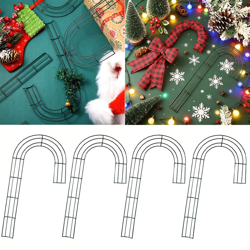J字型金属ワイヤーリースフレーム、クリスマスホリデーの手作り - Wreath Form Wire のレビューと価格