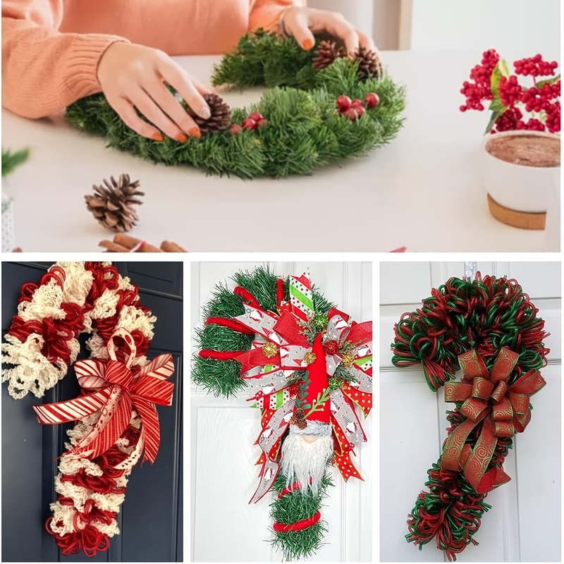 J字型金属ワイヤーリースフレーム、クリスマスホリデーの手作り - Wreath Form Wire のレビューと価格