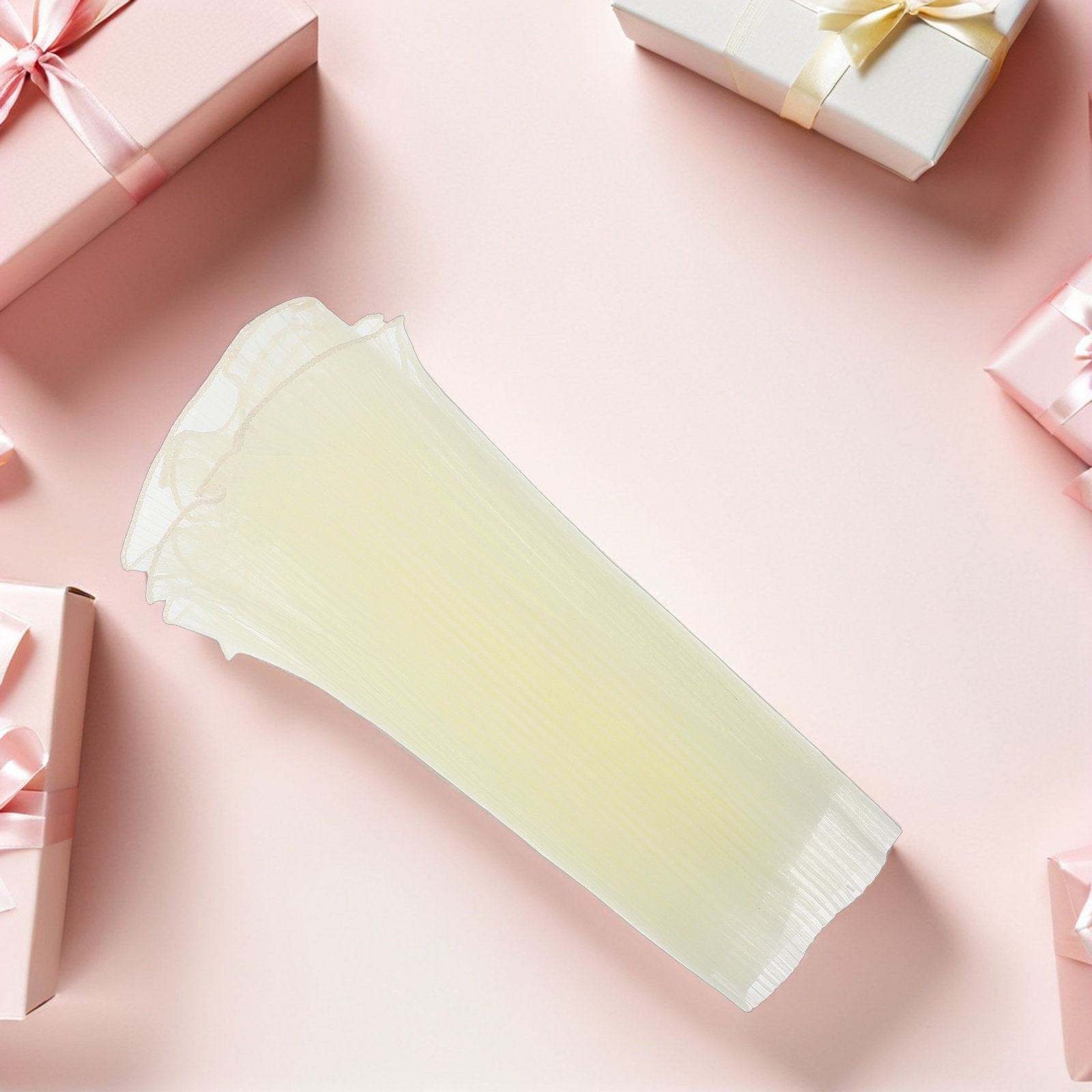 4枚入りフラワーブーケ用包装紙 半透明ウェーブメッシュ クリ - Florist Supply Paper のレビューと価格