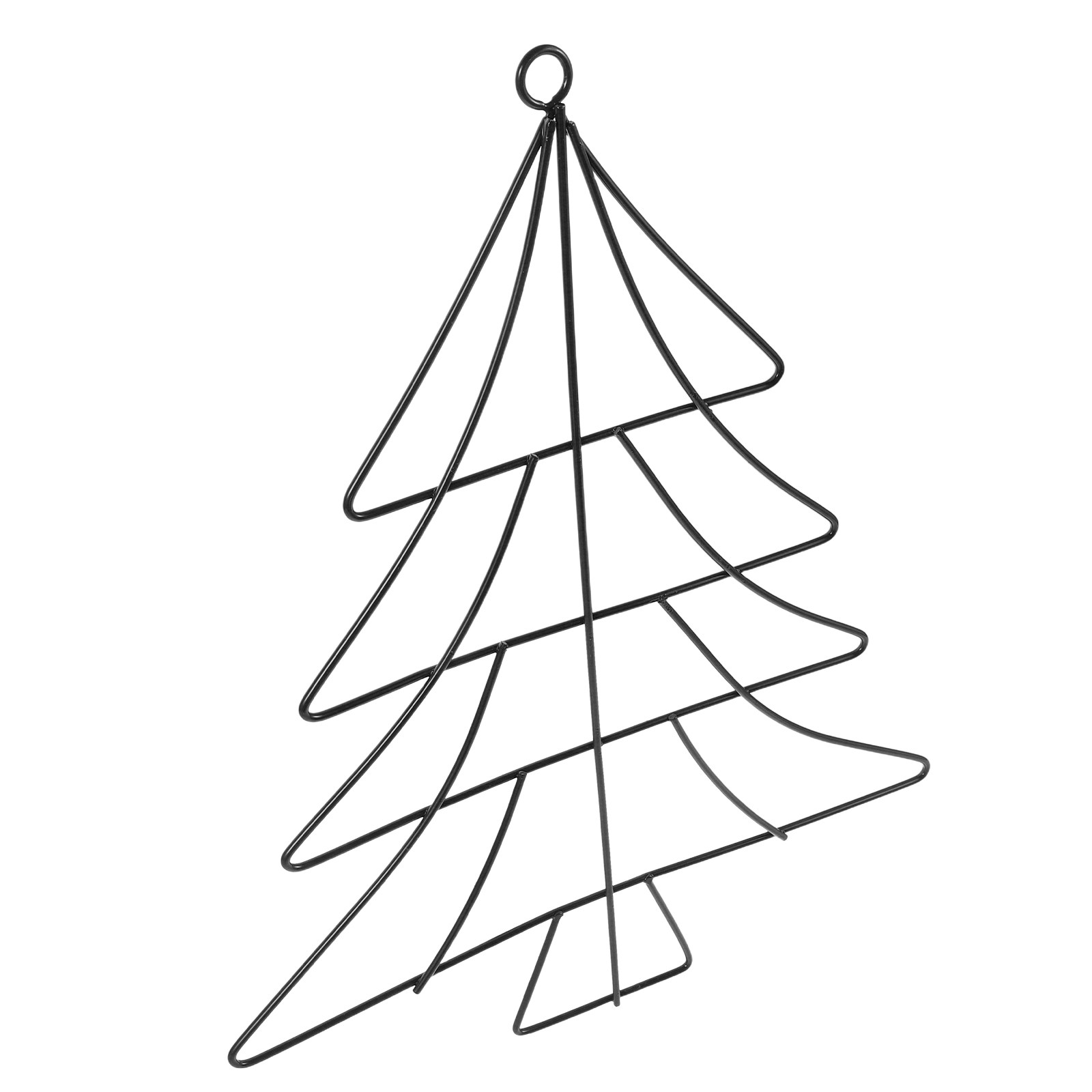 クリスマスツリー型の鉄線製リースフレーム 金属製 12.89 - Wreath Form Wire のレビューと価格
