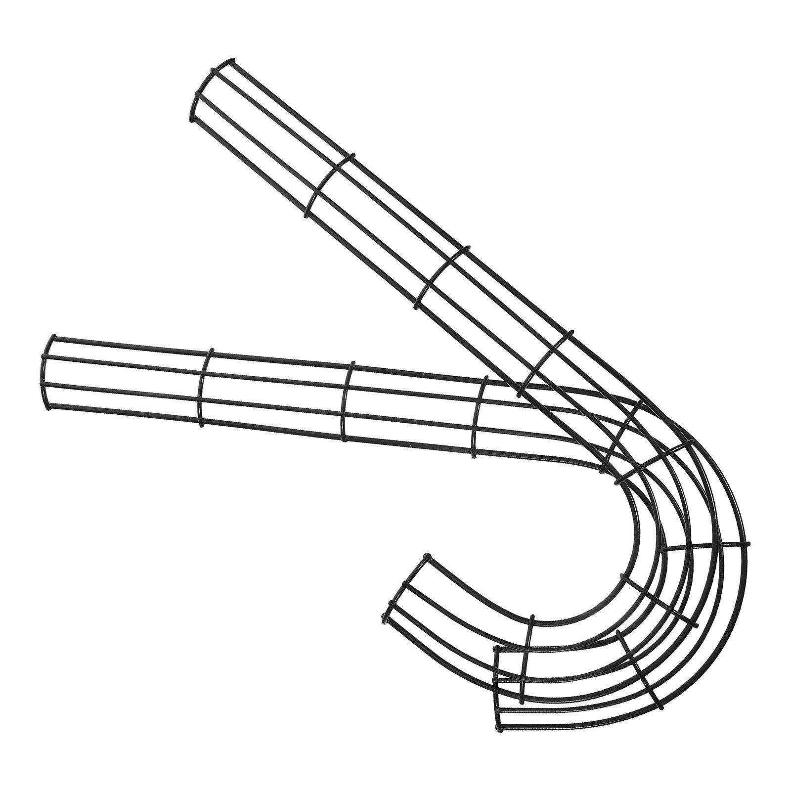 クリスマス用J字型リース型枠2個。DIYのフラワーアレンジメ - Wreath Form Wire のレビューと価格